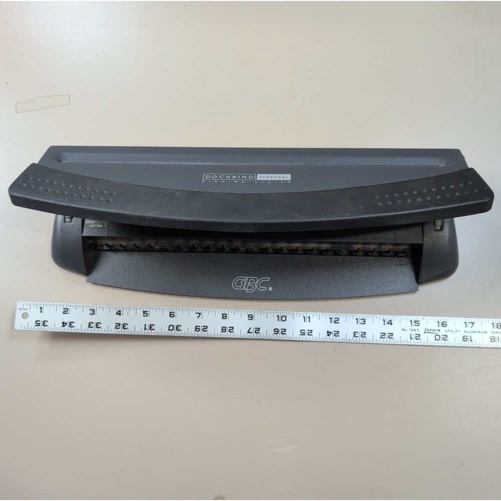 GBC DOCUBIND Personal Binding System Office Desktop Binder Machine Black
